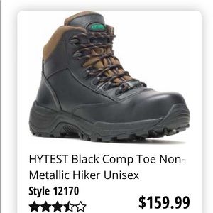 Hugest Safety footwear waterproof w/leather upper